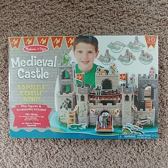 melissa & doug 3d puzzle castle